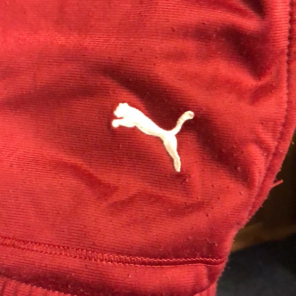 Puma maroon jacket size m - Picture 2 of 3